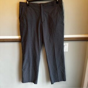 NIKE GOLF Dri-Fit Flat Front Pants with Vents 381279-063 Dark Gray